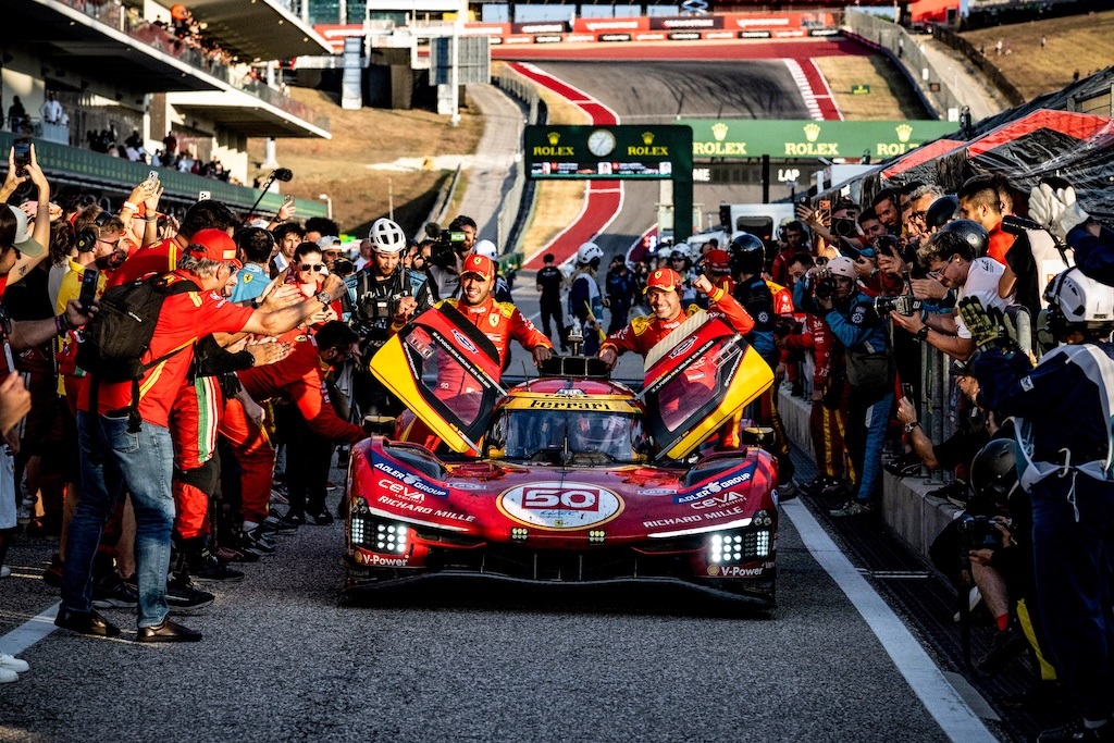 Dansk triumf i Texas: Nicklas Nielsen tog sejren i dramatisk VM-gyser.
(Foto: Ferrari Media)